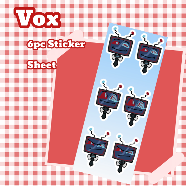 Vox | Coated Paper Sticker Sheet