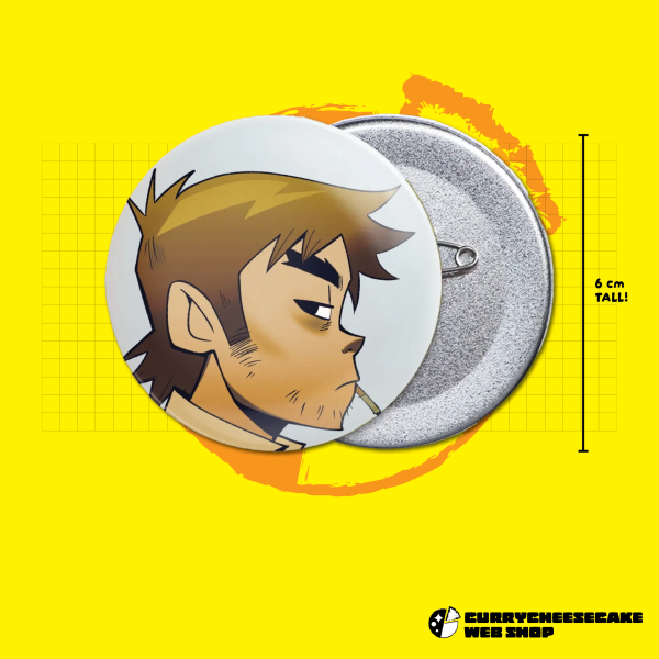 Scott Pilgrim Garbage Dayz: Stephen Stills Badge