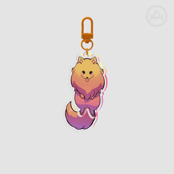 dangling pomeranian