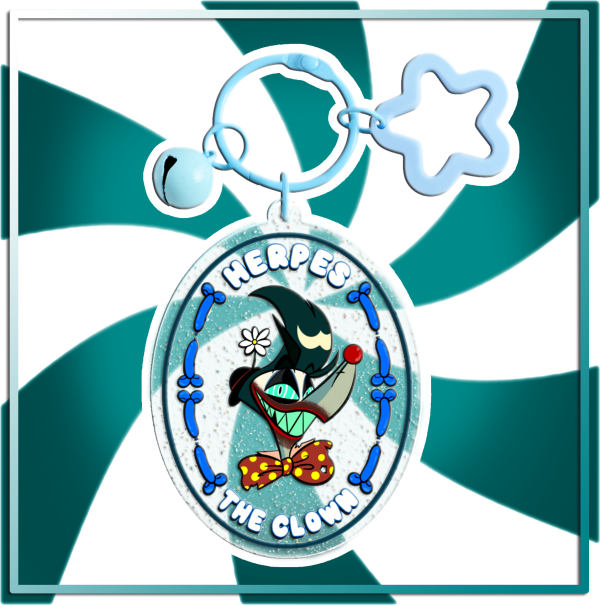 "Herpes the Clown" Chaz Keychains