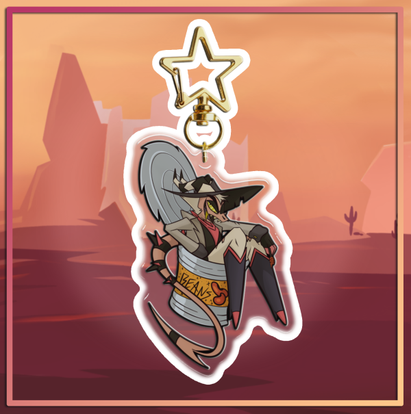 "BEANS" Striker Keychain