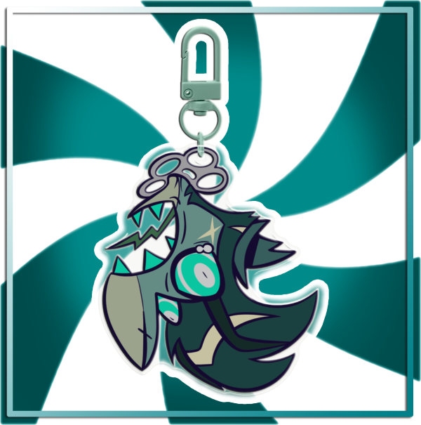 "Choking Hazard" Chaz Keychain