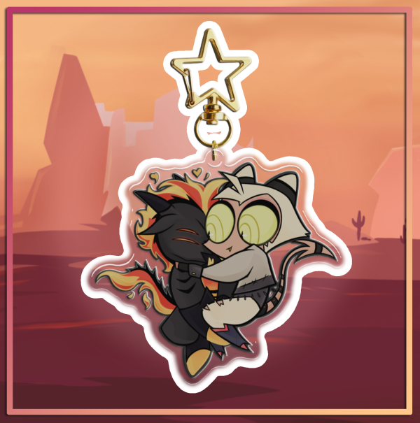 "Just A Wittle Baby" Striker Keychain