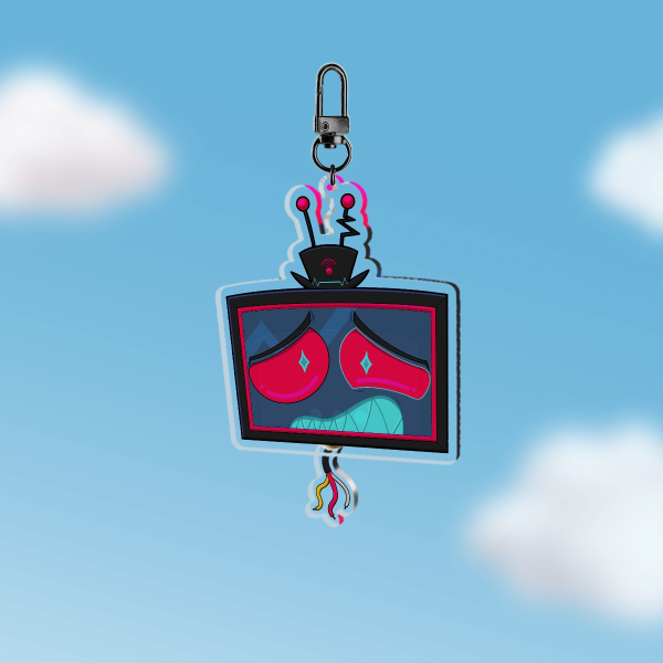 Sad Vox Tail-wagging Pendant