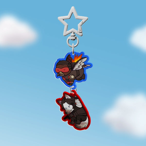 SamBucky Linked Keychain