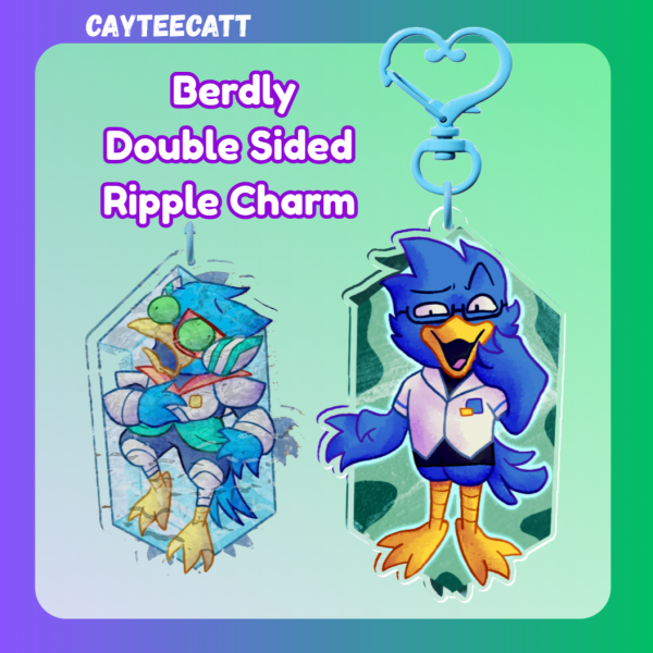 Berdly Ripple Charm [Deltarune]