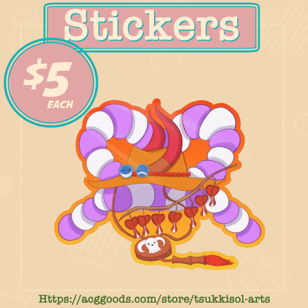 One Piece YamaAce Colored Edge Die Cut Stickers