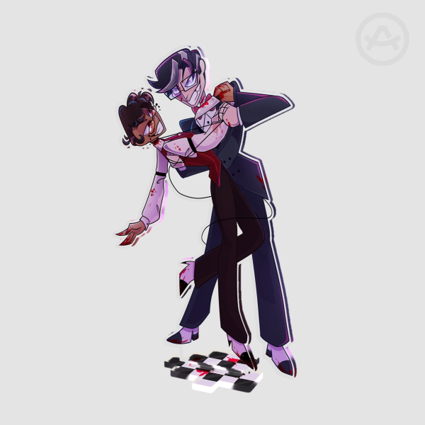 Murdermedia Clear Acrylic Standee