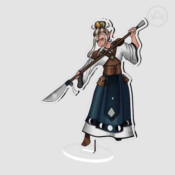 [ OC ] Vëanne Gaerys The Druid - Clear Acrylic Standees