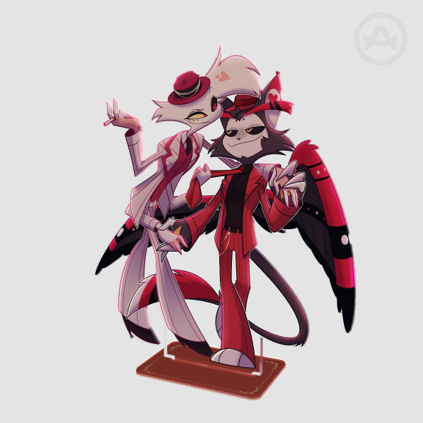 Huskerdust In Suits - Clear Acrylic Standees