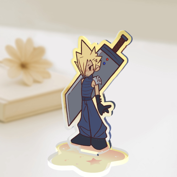 Cloud Acrylic Standee (small)
