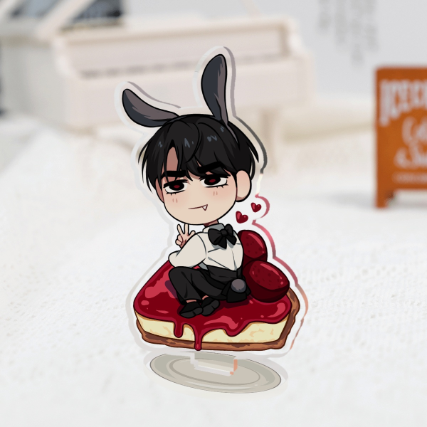 Cafe bunny Ivan standee!