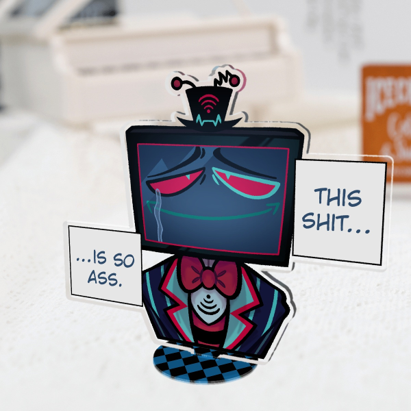 Vox "this shit is so ass..." Acrylic Standee