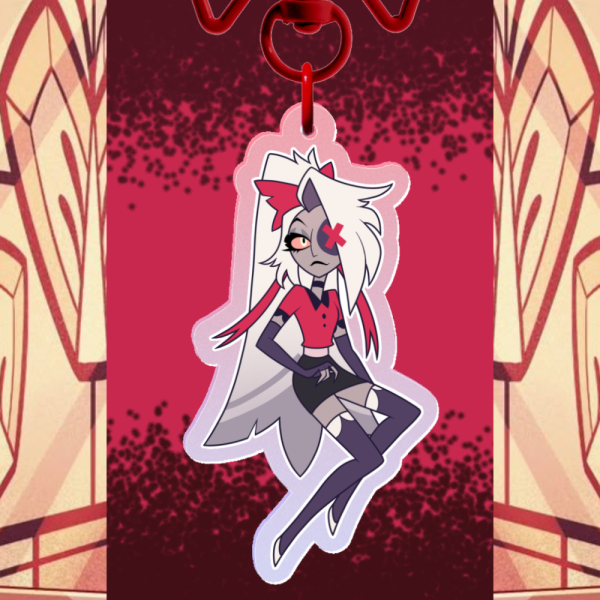Vaggi hazbin hotel keychain