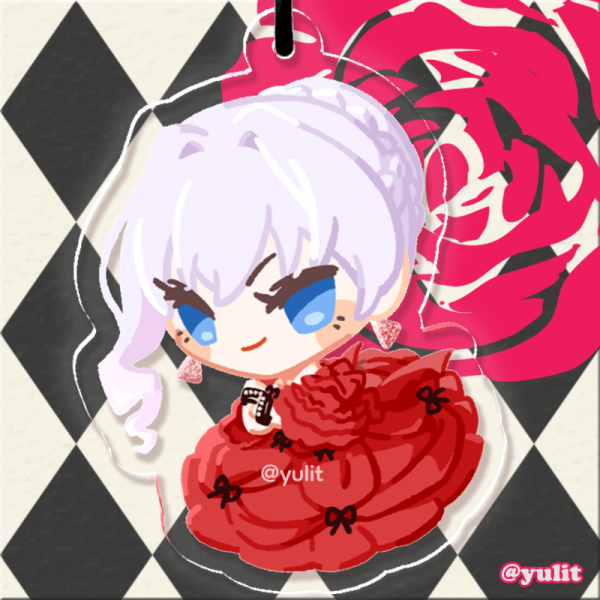 SaiHito - Scarlet Keychain - without Blood Effect
