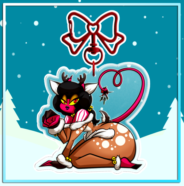 "Come ring my sledge bells" Acrylic Keychains