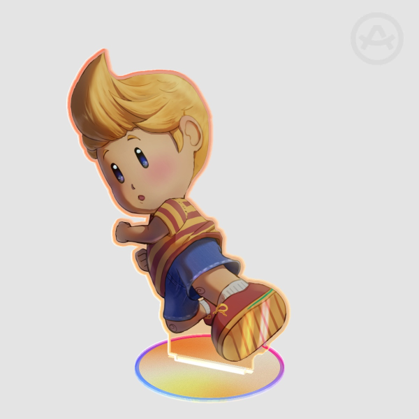 Lucas from Mother 3 Colored Edge Acrylic Standees
