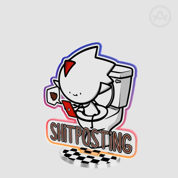 Dando Shitposting Standee