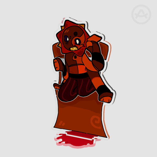 𓄲 Eclipze : Acrylic Standee   /  fnaf !