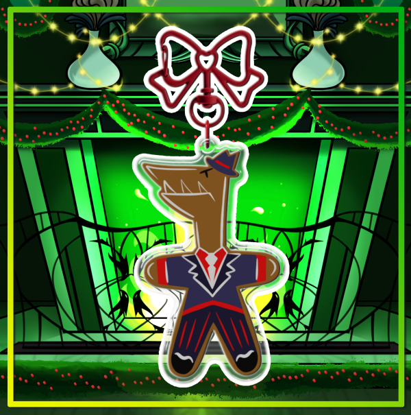 'GingerBread Alessio' Acrylic Keychains