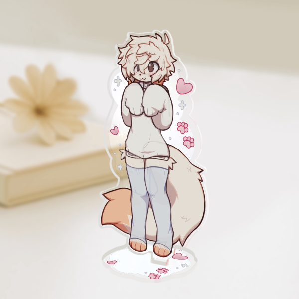 Double sided cute Wyphy standee