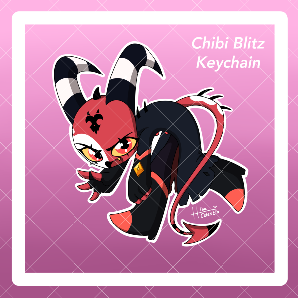 Chibi Blitz Acrylic Keychain