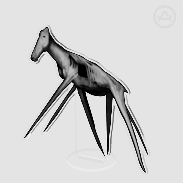 The Horse Clear Acrylic Standee