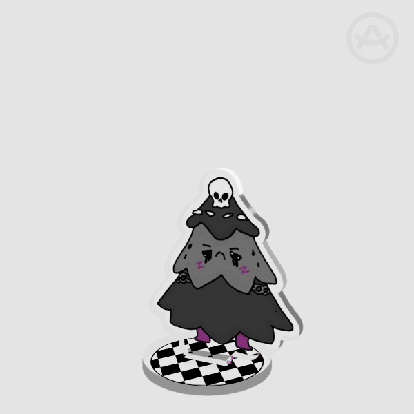 Goth tree Acrylic Standee