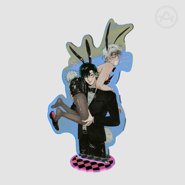 ivantill bunnies rainbow standee