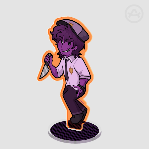 DSAF (Dayshift at Freddy's) Dave Standee 💜🔪