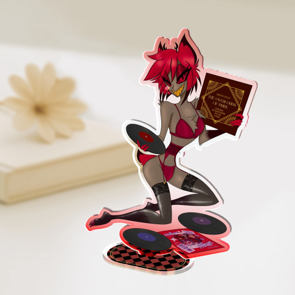 Alastor "Pin-Up" Gradient Standees