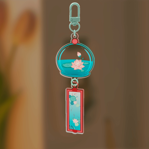 Furin - Japanese wind chime (Connection Acrylic Keychains)