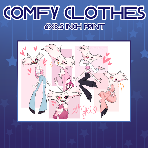 Comfy Clothes Print [Hazbin Hotel]