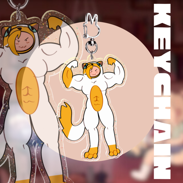 Fionna cake suit Keychain