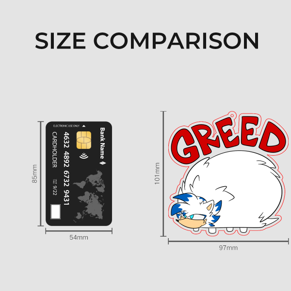 Greedy Slasher Acrylic Keychains