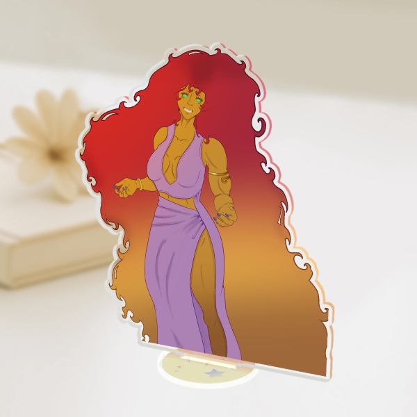 Starfire Clear Acrylic Standees