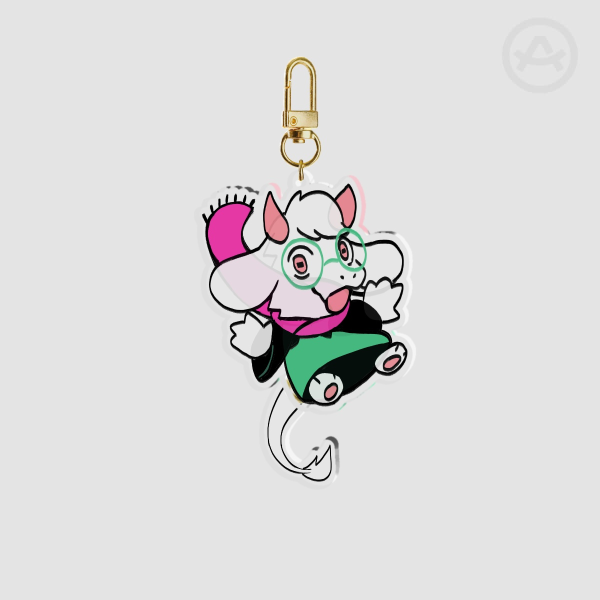 Ralsei Tail-wagging Keycharm