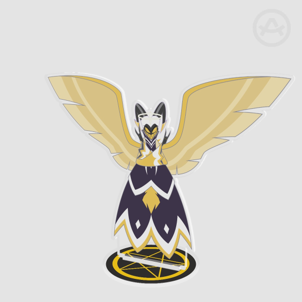 Hazbin Hotel - Alt Adam First Man Acrylic Standee