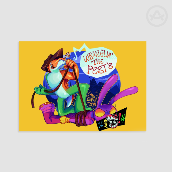 Gummigoo and Jax Print