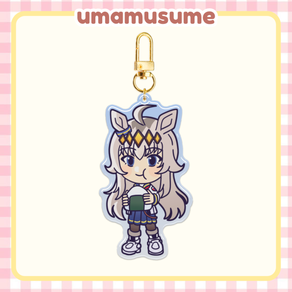 Oguri Cap Epoxy Acrylic Keychain