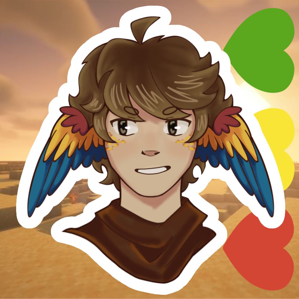 Grian 3rd life sticker | life series