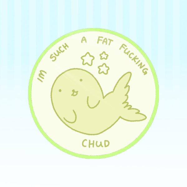 Fat Seal Sticker