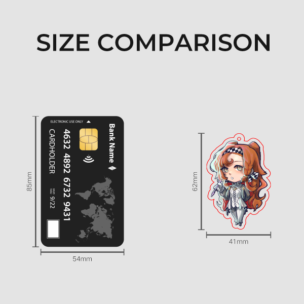 Sonetto Reverse:1999 Acrylic Keychain