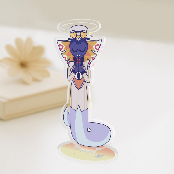 Hazbin Hotel Sir Pentious Praying Acrylic Standee