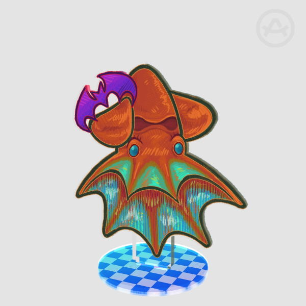 Vampire Squid Standee