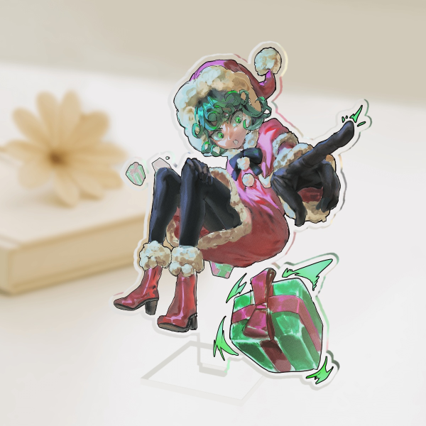 Clear Acrylic Santa Tatsumaki