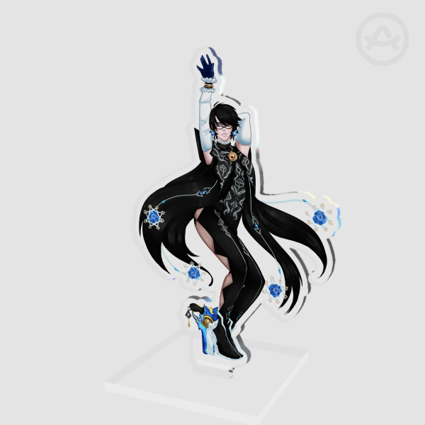 Bayonetta 2 Clear Acrylic Standees