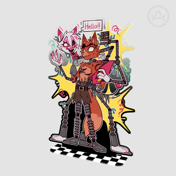 Foxy x Mangle || 18cm Standee