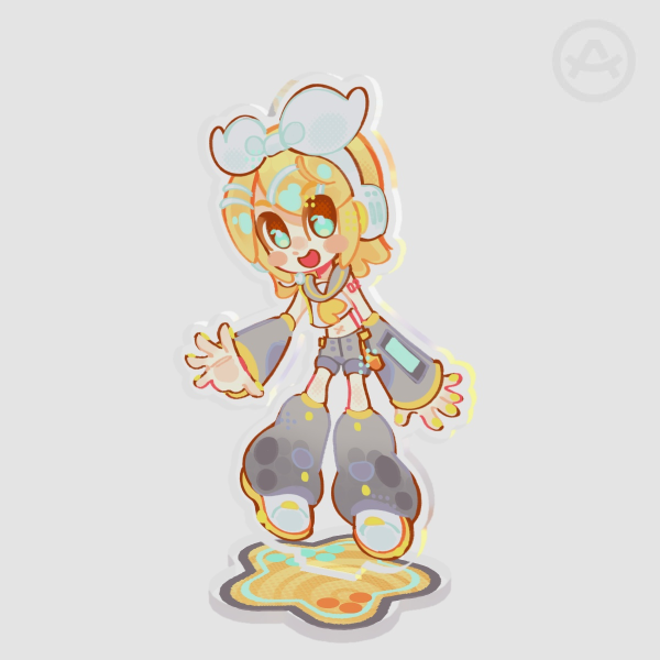 Kagamine Rin | Clear Acrylic Standee