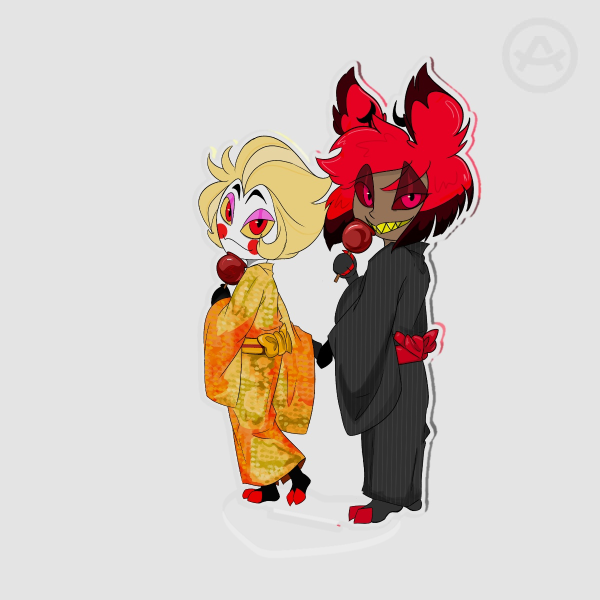 Radioapple kimono Standee